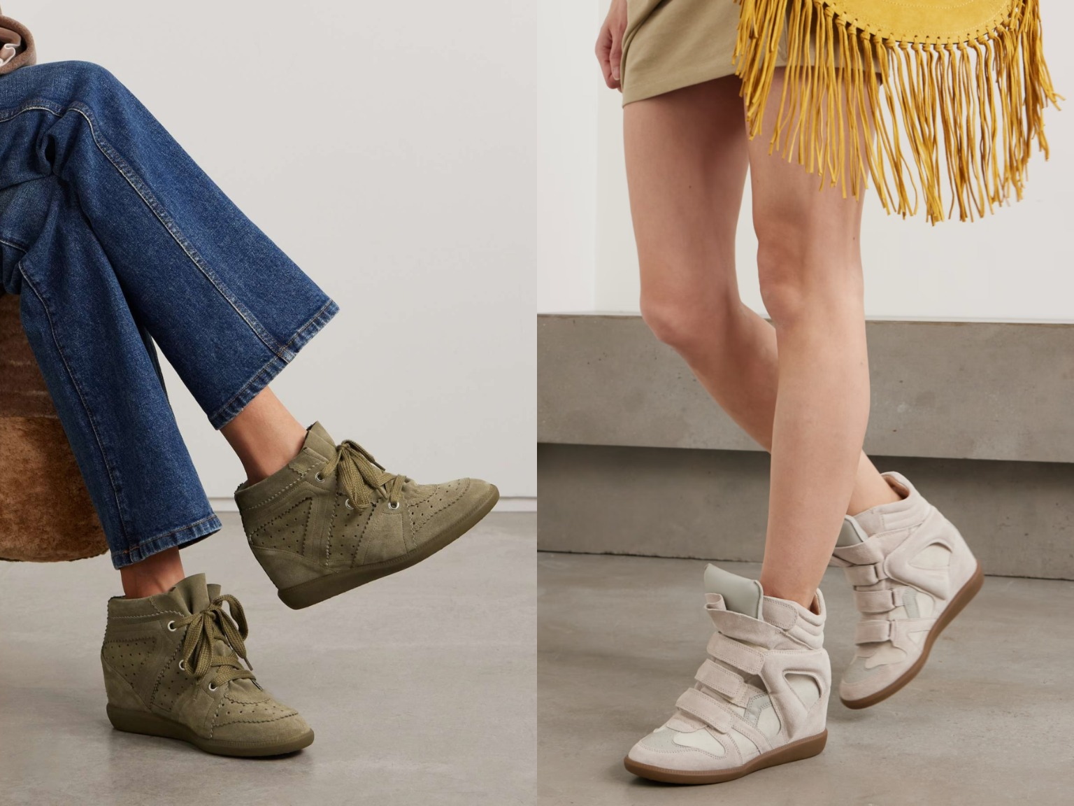 The Isabel Marant Bobby & Bekett sneakers