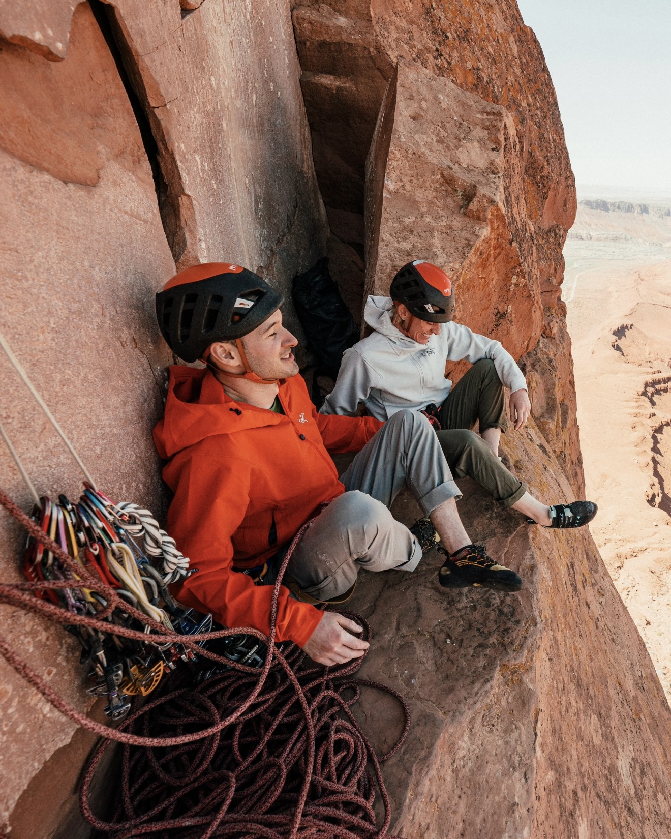 Outdoor Rock Climbing with Arc’teryx Gamma Pant