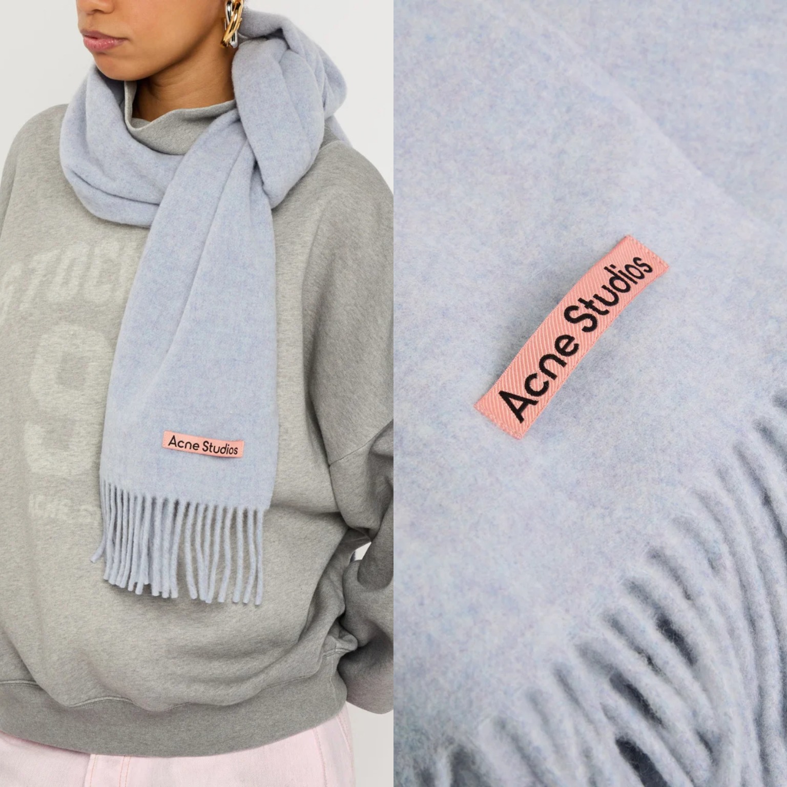 Acne Studios Canada wool scarf