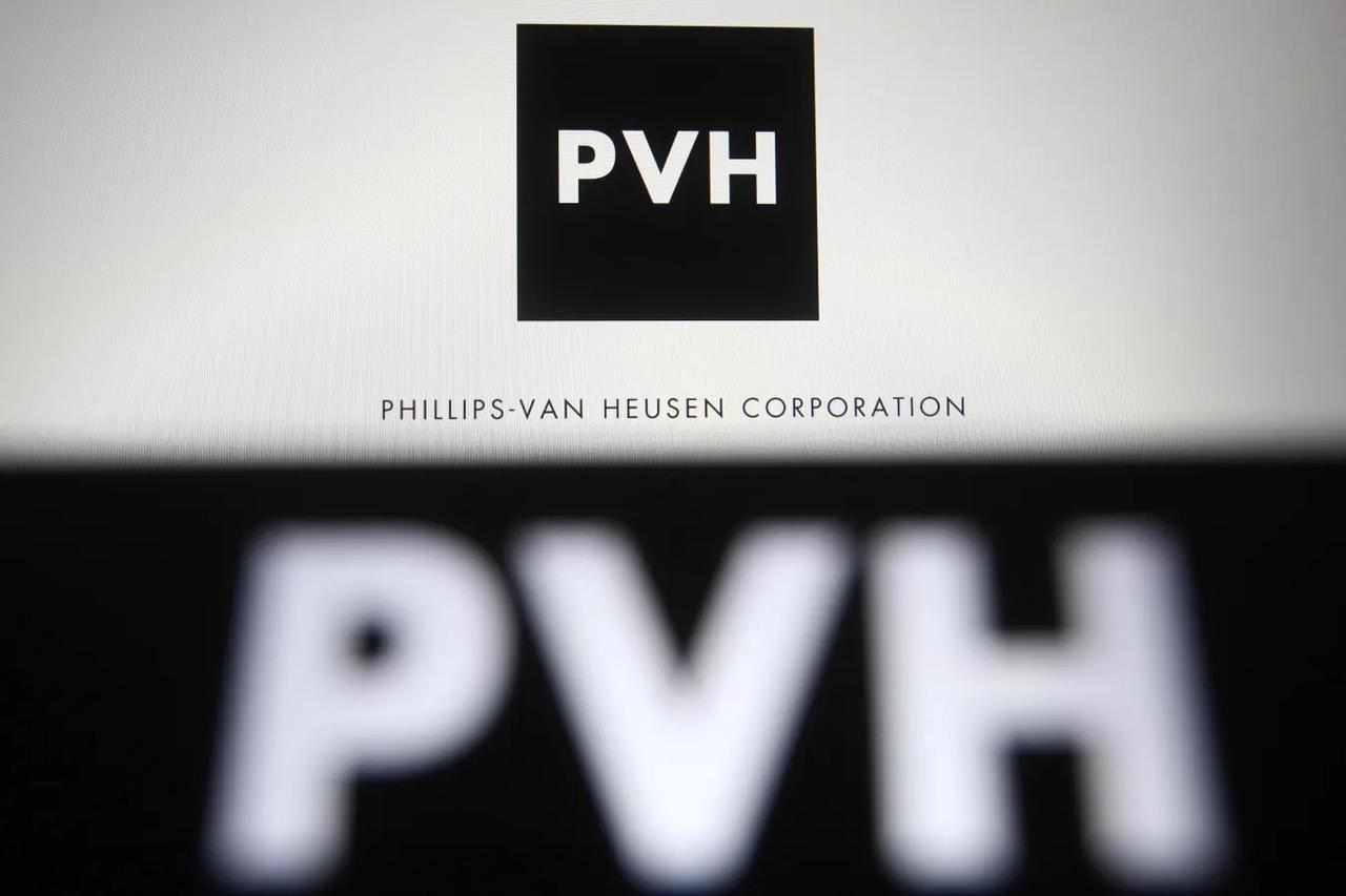 In this photo illustration, the PVH Corp 