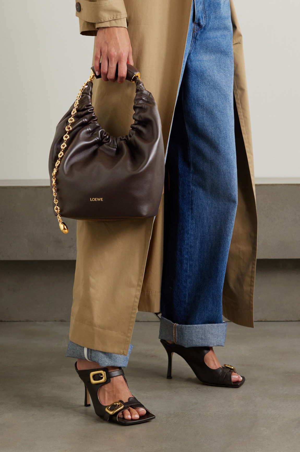 Loewe Squeeze bag in soft nappa lambskin leather