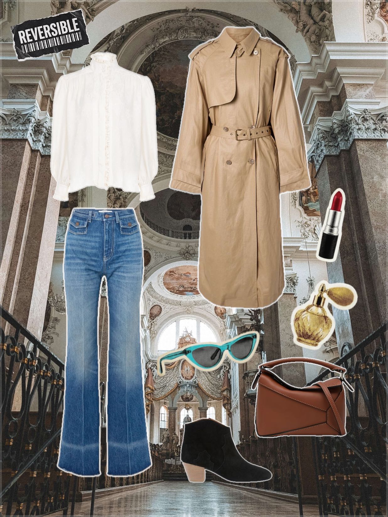 Moodboards created by the REVERSIBLE community featuring Chloé, Isabel Marant and Loewe