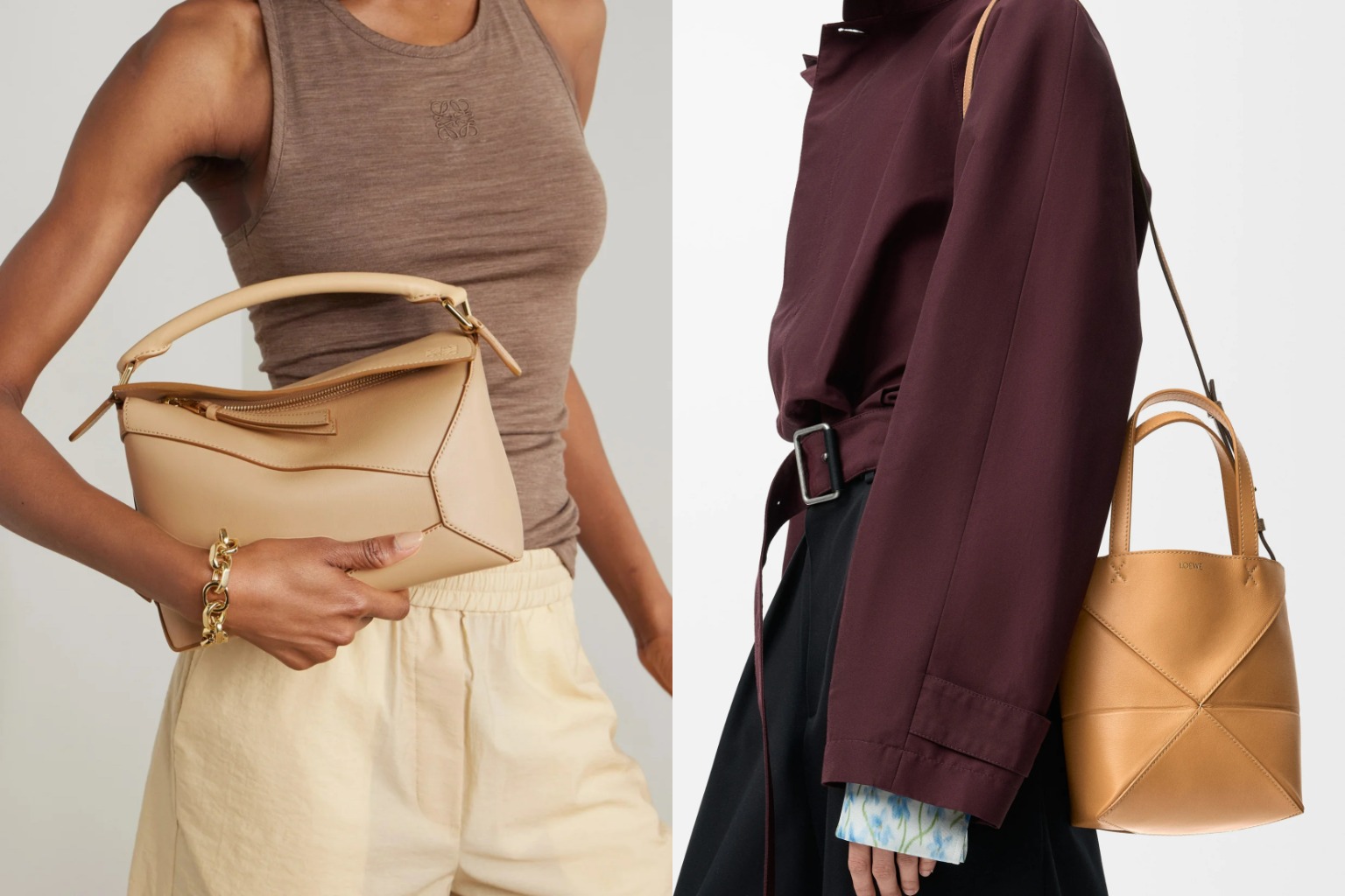 Loewe Puzzle bag & Puzzle Fold collection