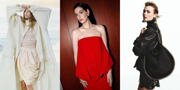 Outfits from Chloé, Loewe and Isabel Marant