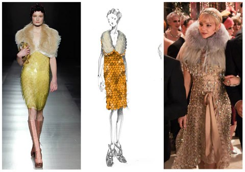 Carey Mulligan's cocktail party look 