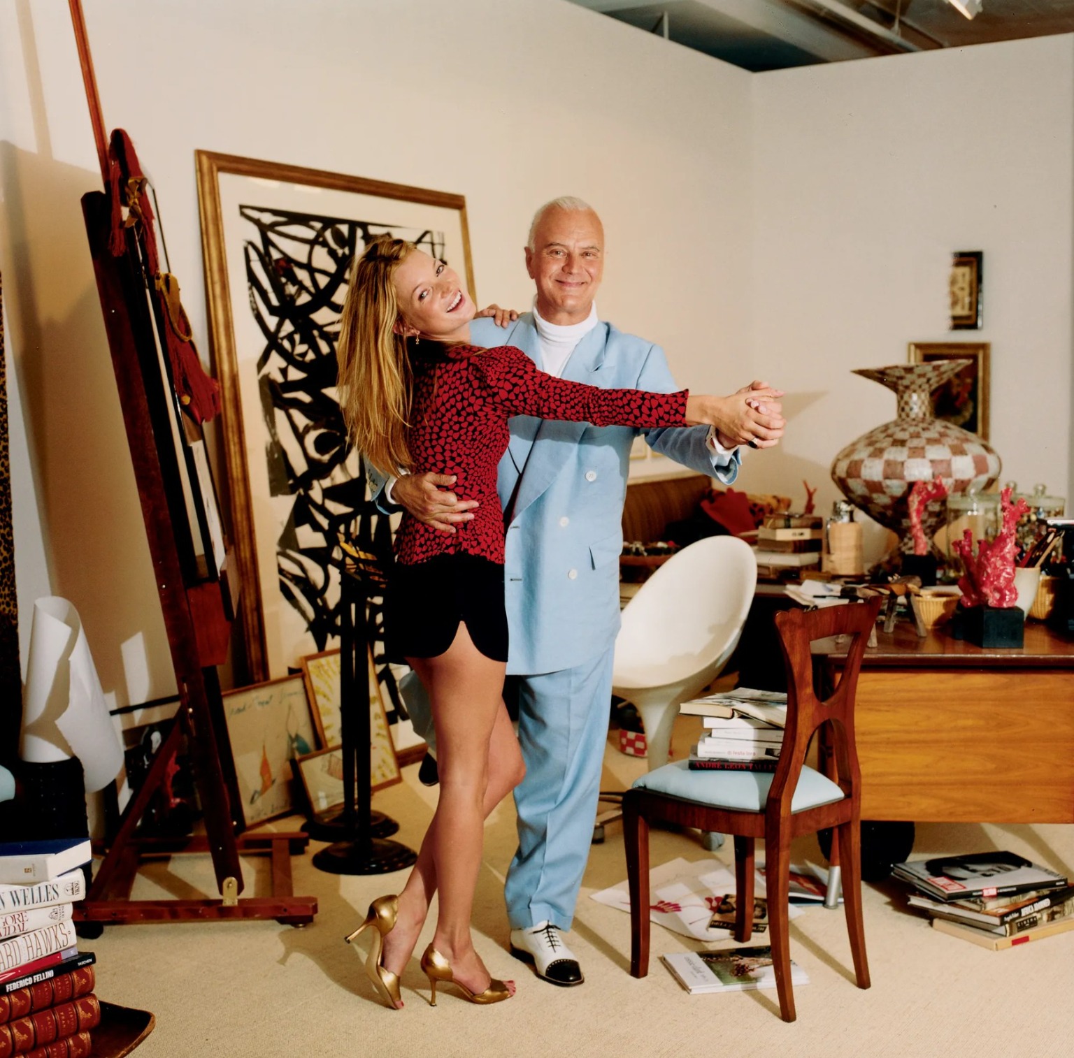 Manolo Blahnik & Brigitte Bardot