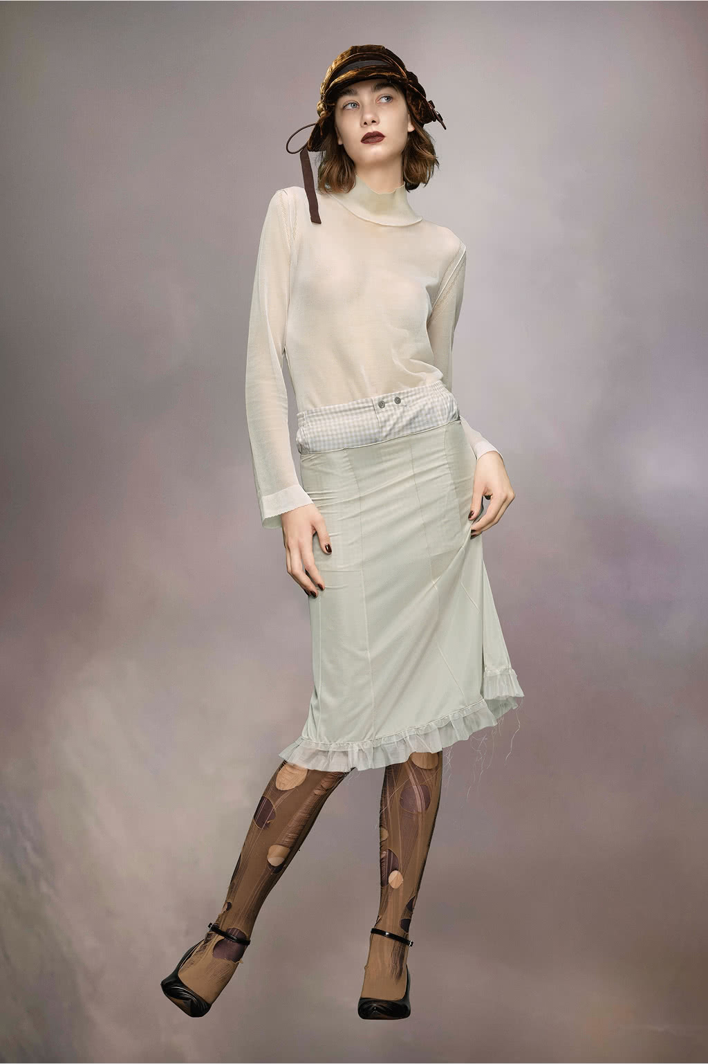 Maison Margiela Anonymity of the lining skirt
