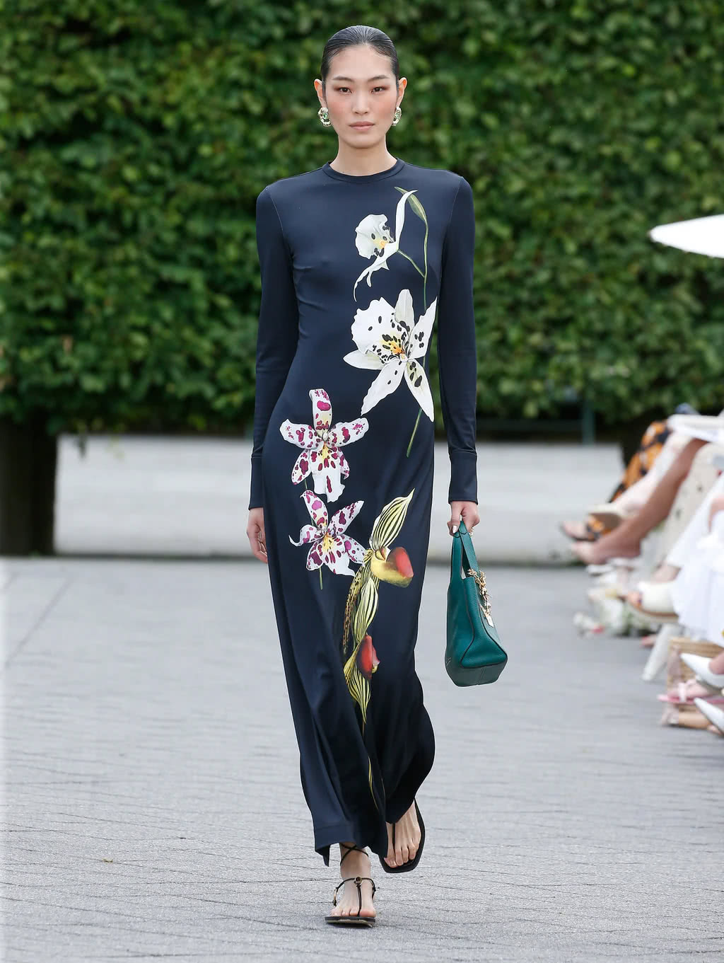 Oscar de la Renta 2025 Pre-Spring Orchid Dress