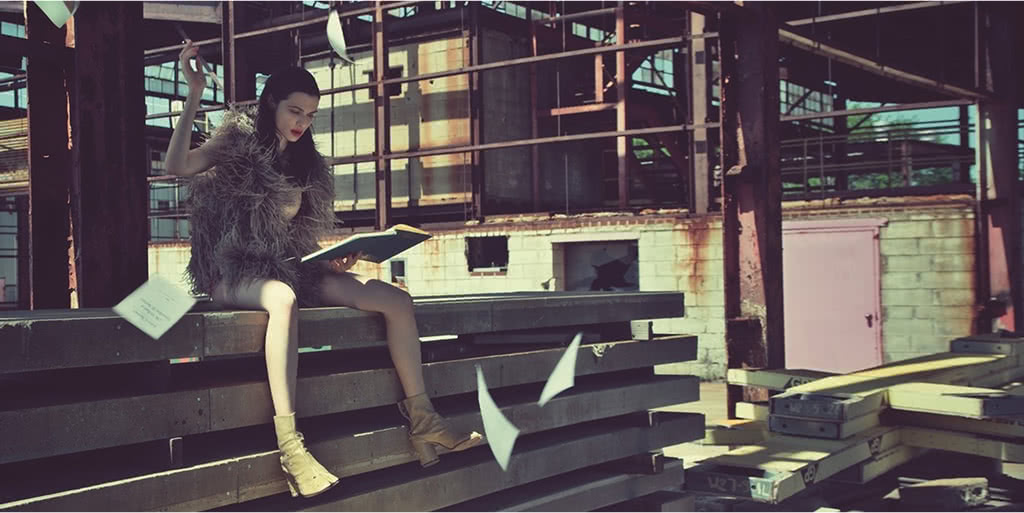 Rachel Weiss wears Tabi Boots in AnOther Magazine, A/W11