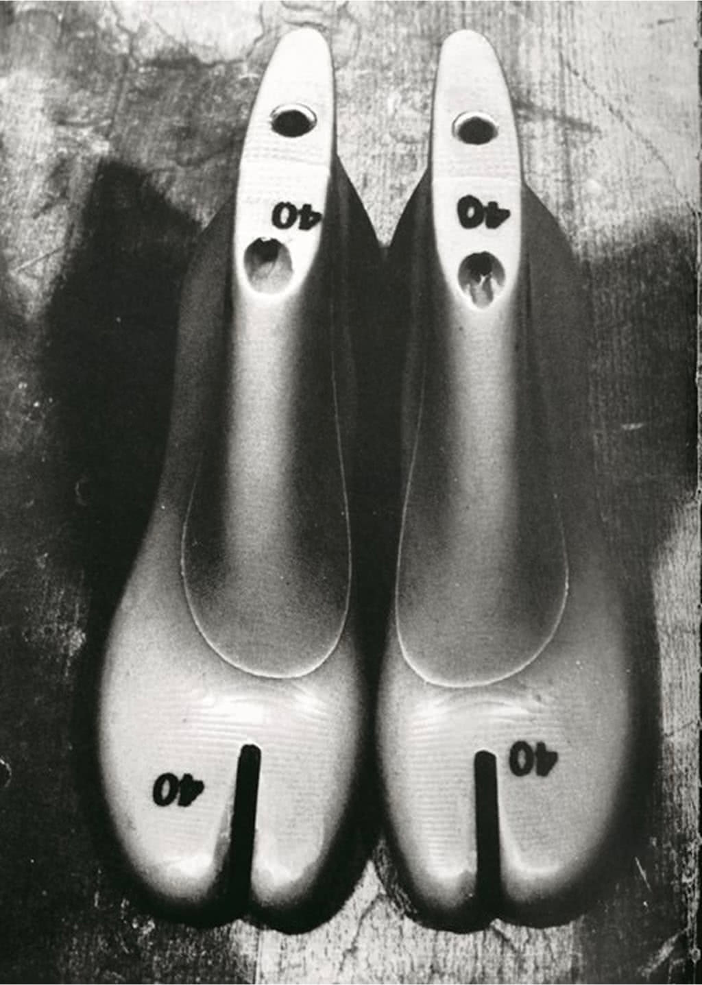 The original Tabi shoe mold made by Martin Margiela