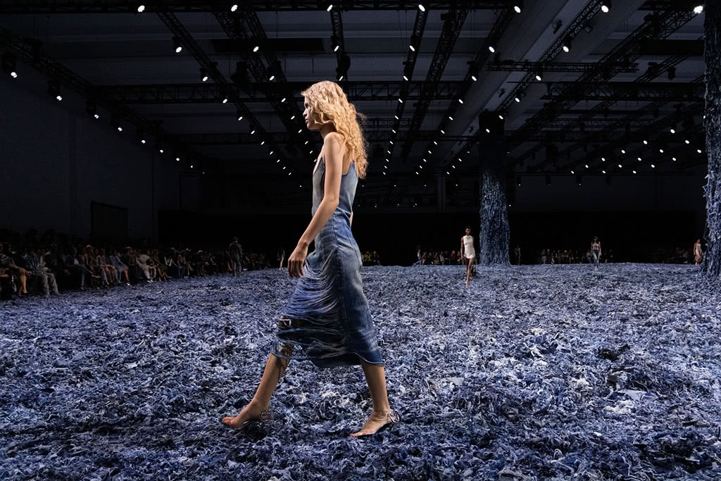 Diesel SS25 fashion show