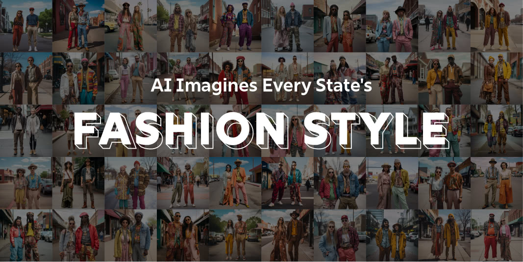 AI imagines every states fashion style