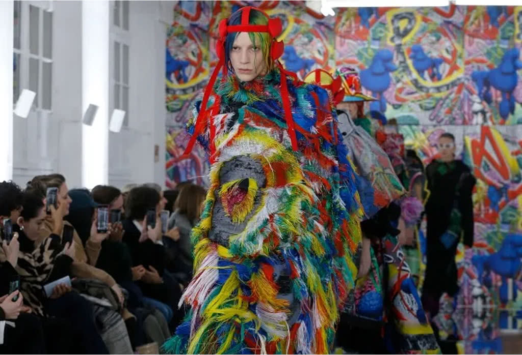 Maison Margiela's Spring 2019 Artisanal runway show in Paris