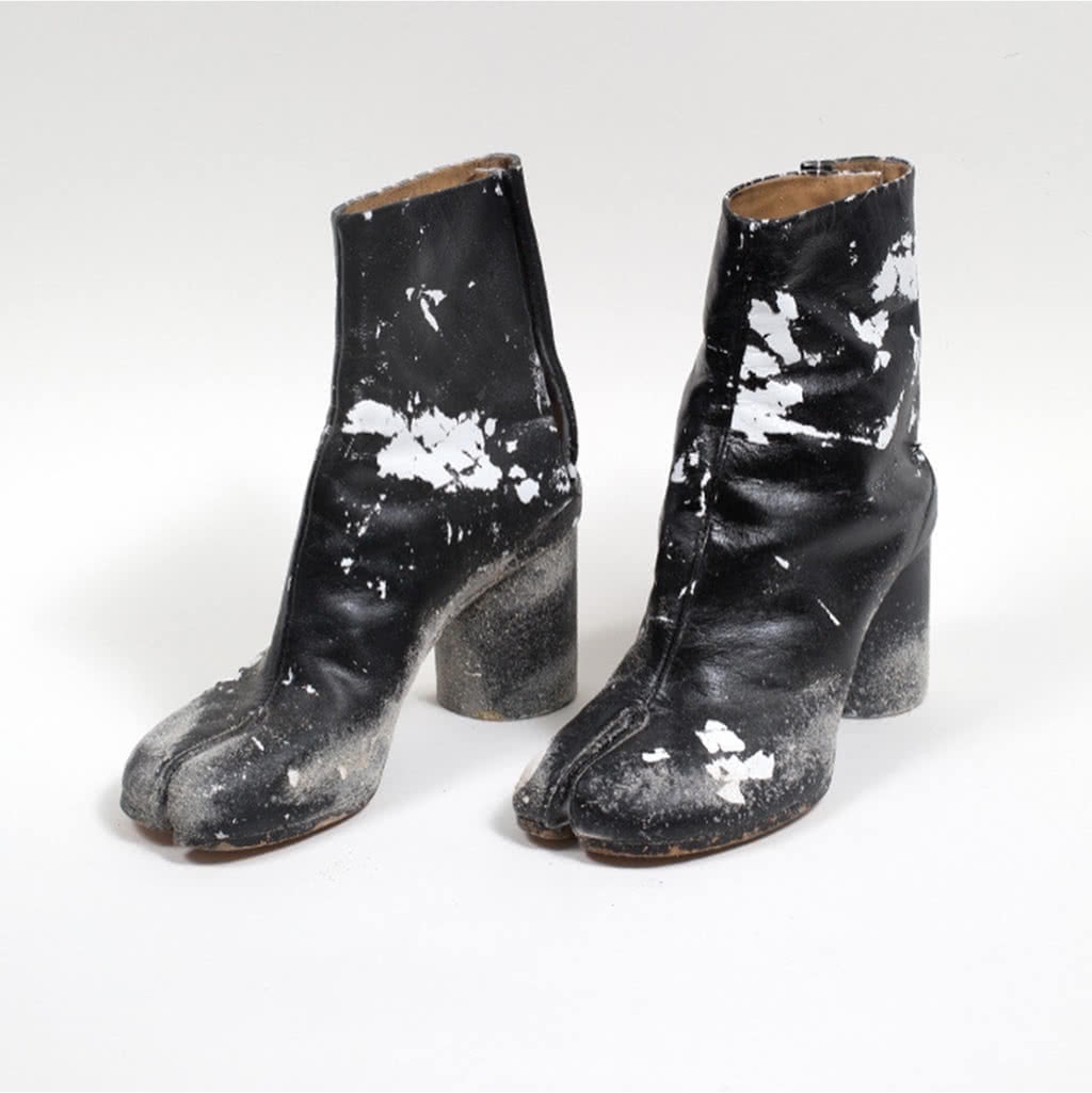 Tabi Boots, Martin Margiela's debut show, 1988