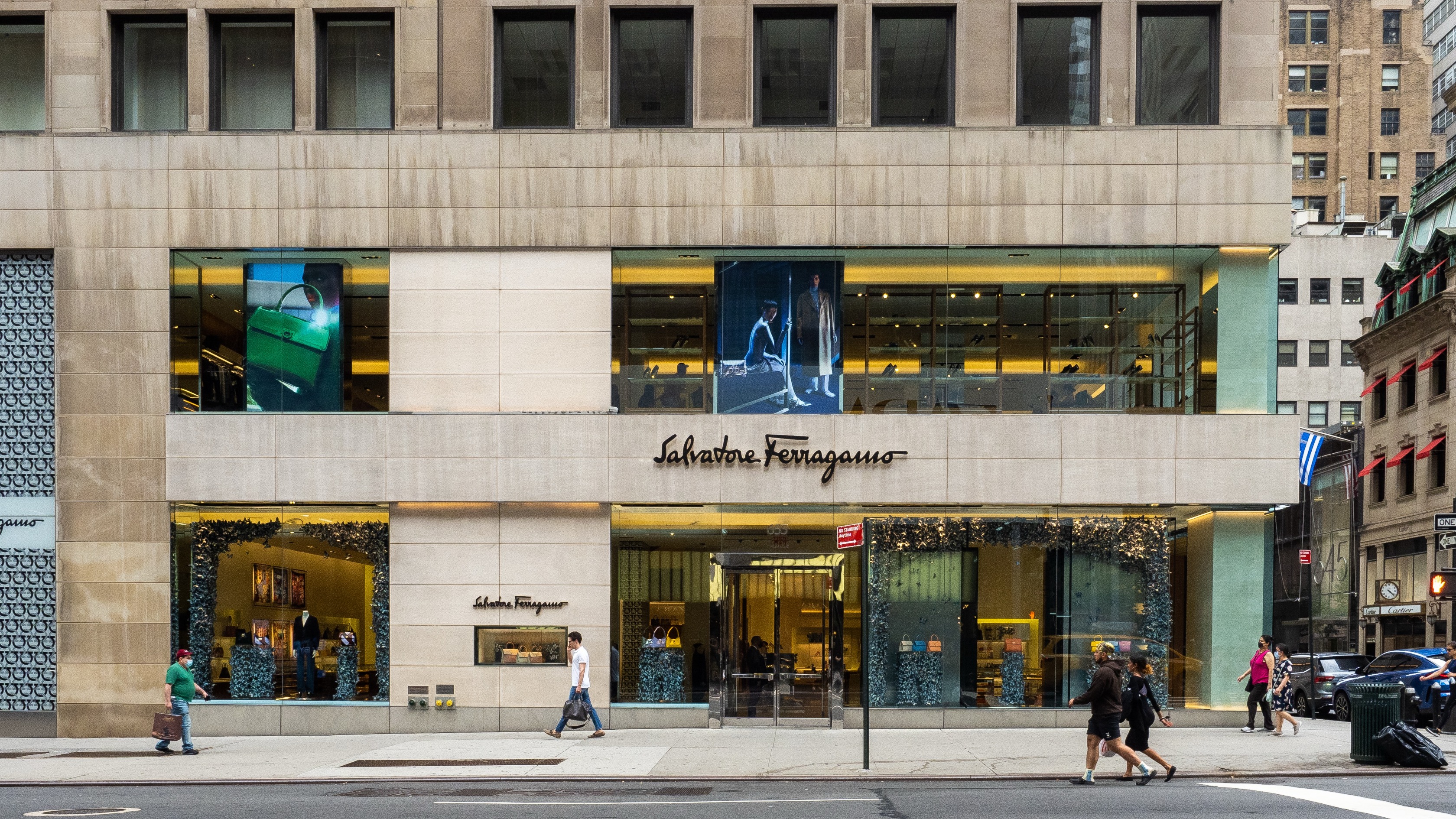 Location on 5th Avenue, Manhattan